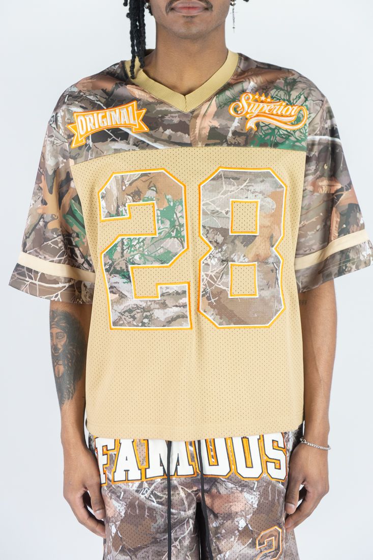 Rebel Minds Famous 28 Jersey - Camo