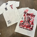 Denim City Liberty & Justice Shirt - White