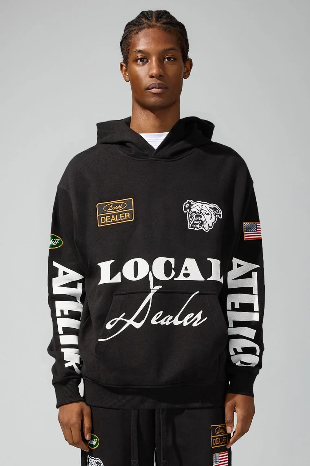 Jordan Craig ATELIER Sweatsuit - Black