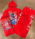 UNRATD Ascend Above Heights Sweatsuit - RED