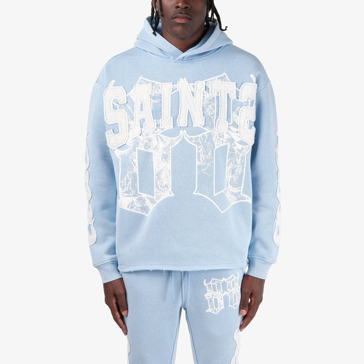 Copper Rivet Saints Fleece Set - Blue