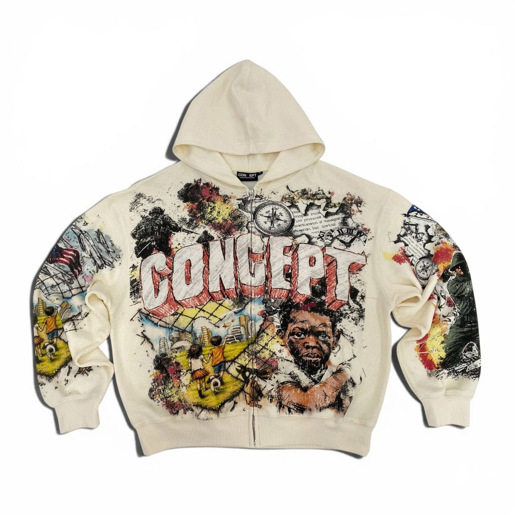 Concept Honor Hoodie - Beige