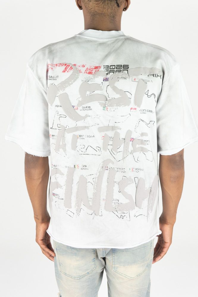 R3bel Finish Line Shirt - White
