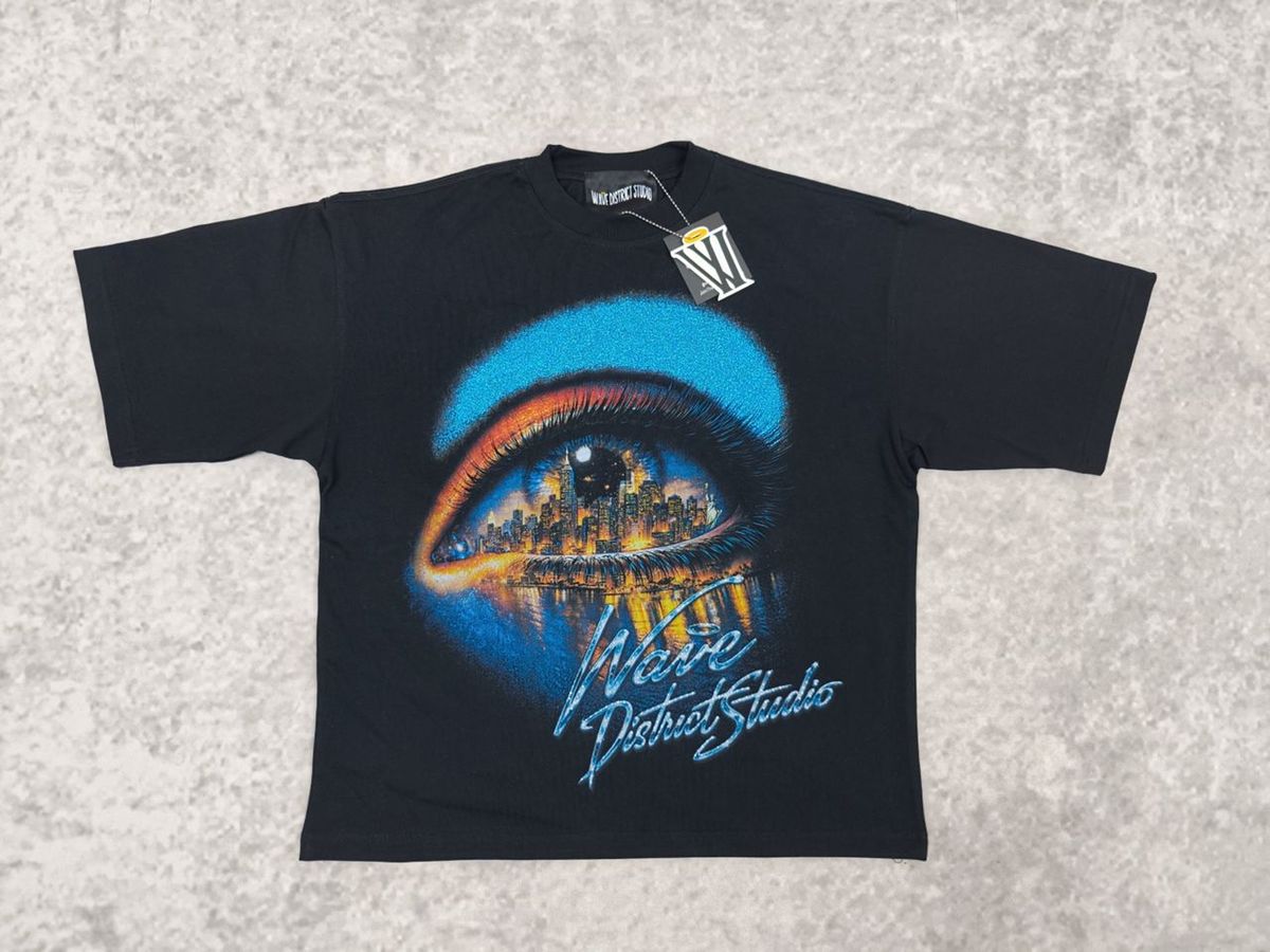 Mr.Wave Eye Of The City Shirt - Black