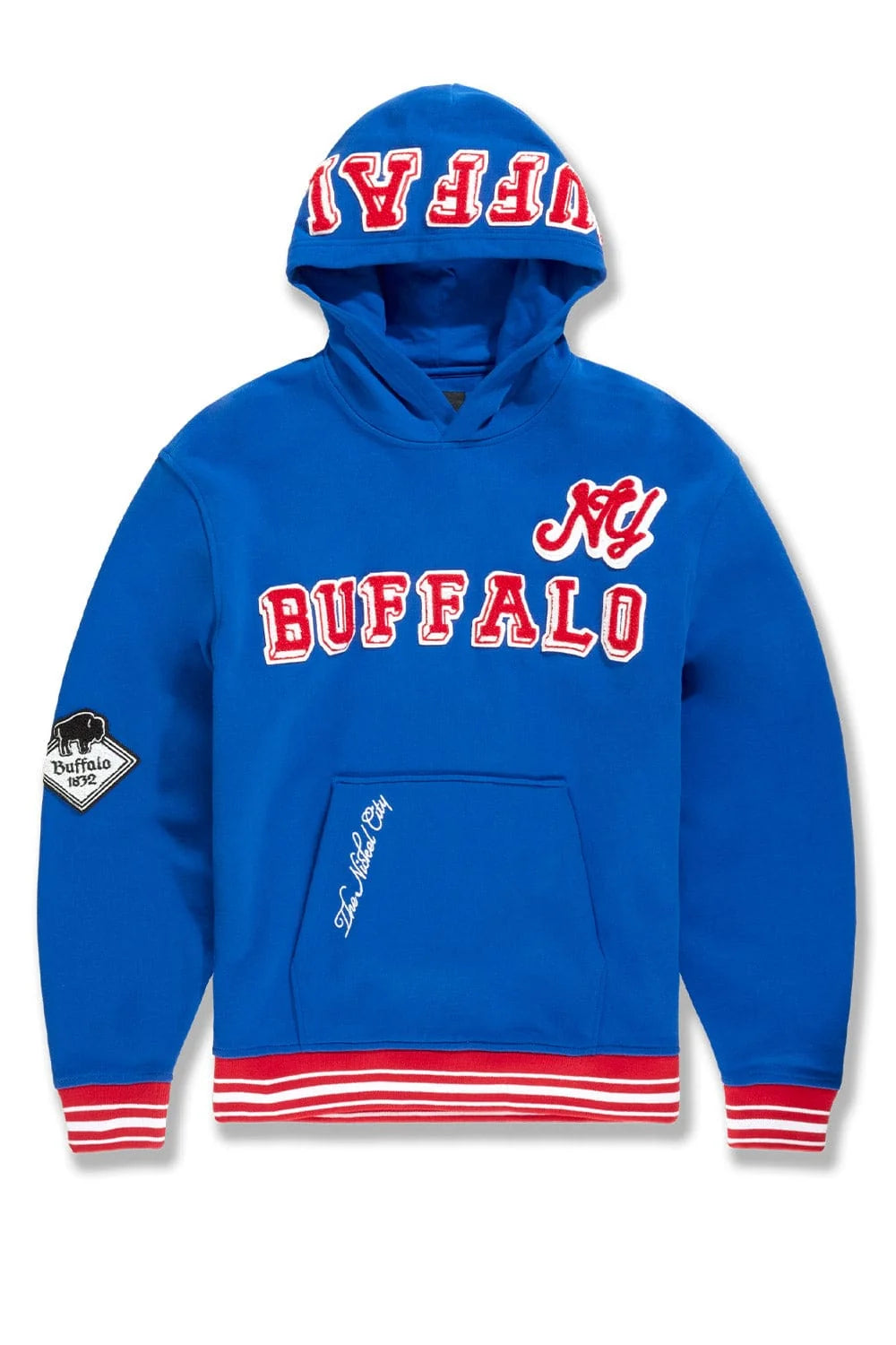 Jordan Craig BUFFALO MAFIA PULLOVER HOODIE - Royal Blue