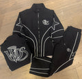MRWAVE Rhinestone Star Tracksuit - Black