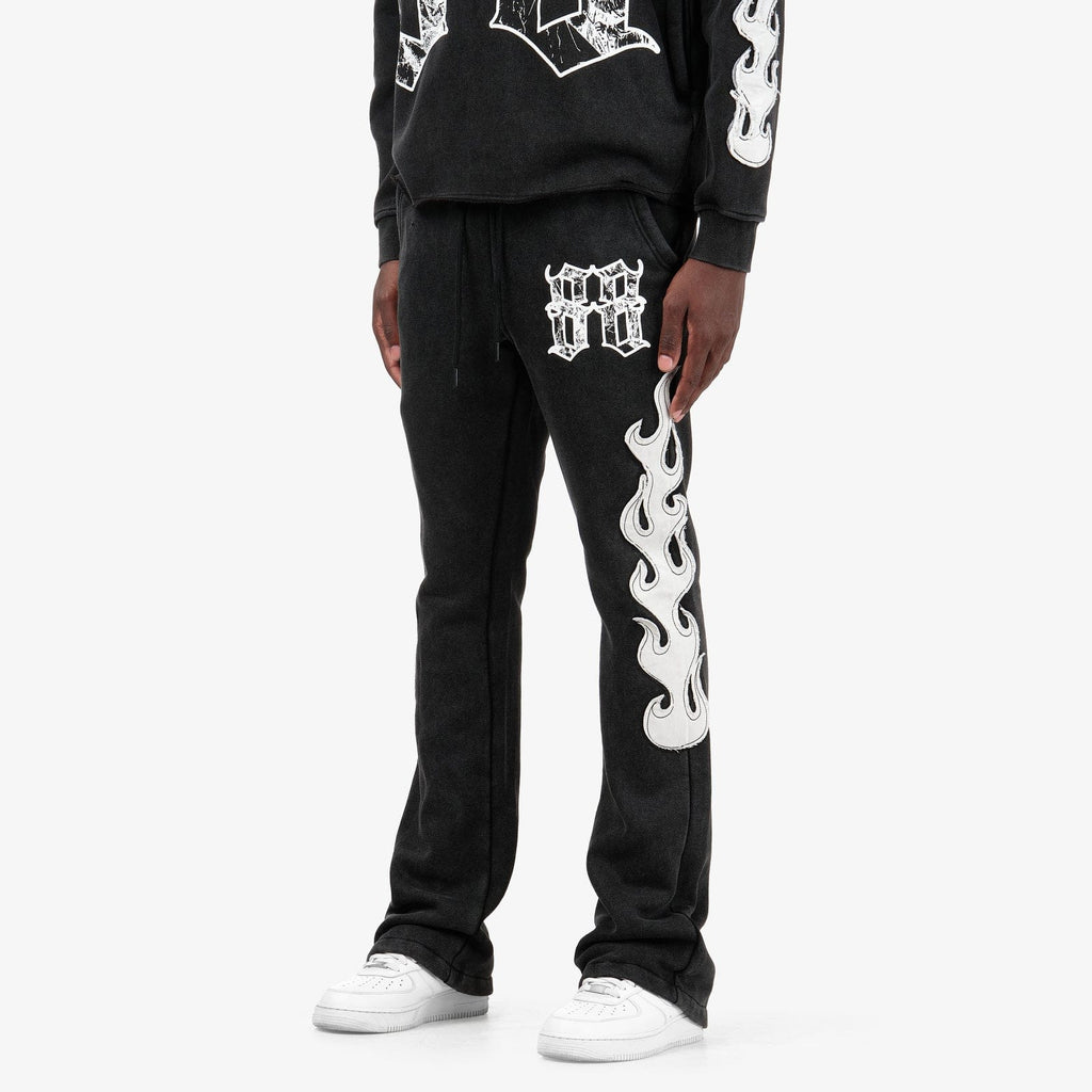 Copper Rivet Saints Fleece Set - Black