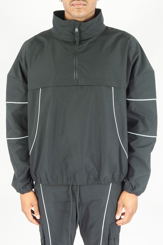 Rebel Minds RIPSTOP NYLON COLORBLOCK SET - Black
