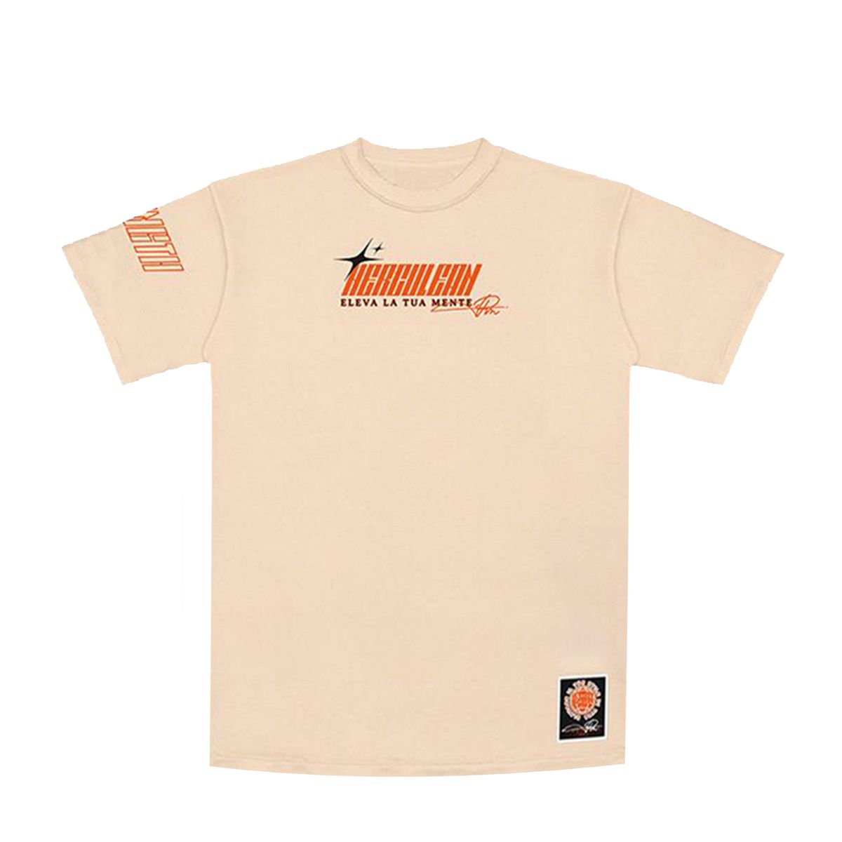 Premium Milano Herculean Strength Crew Neck Shirt Cream