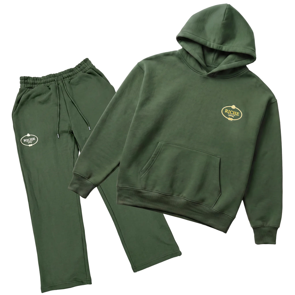 Vieriche Core Sweatsuit - Olive Green