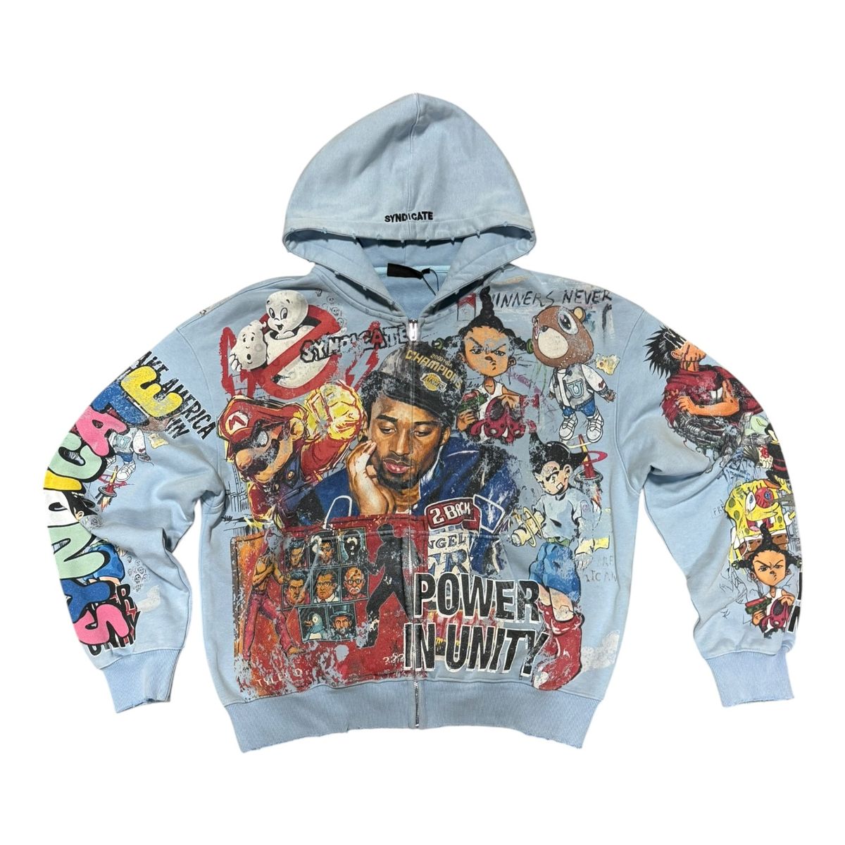 Syndicate Unity Zip Up 2.0 Hoodie - Blue