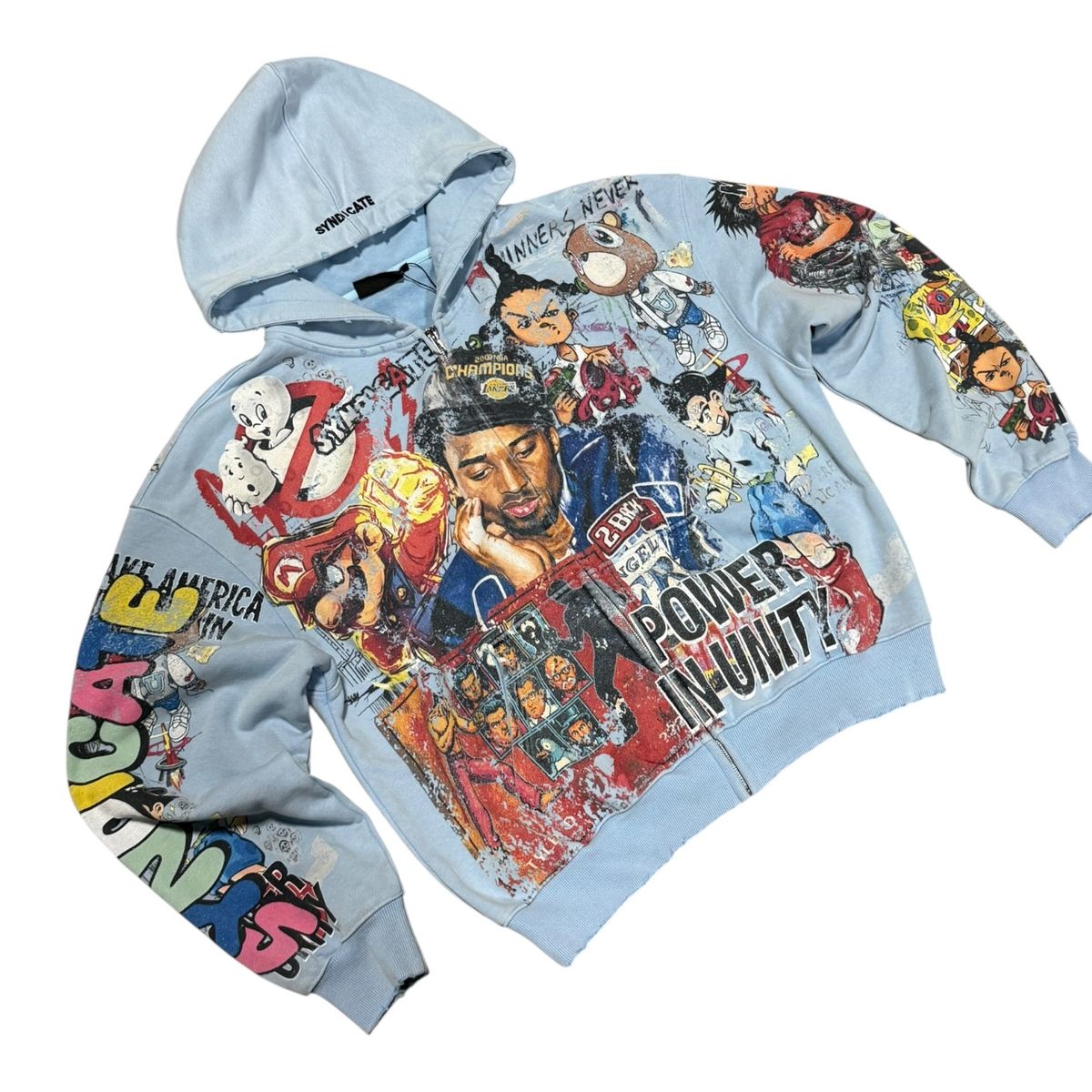 Syndicate Unity Zip Up 2.0 Hoodie - Blue