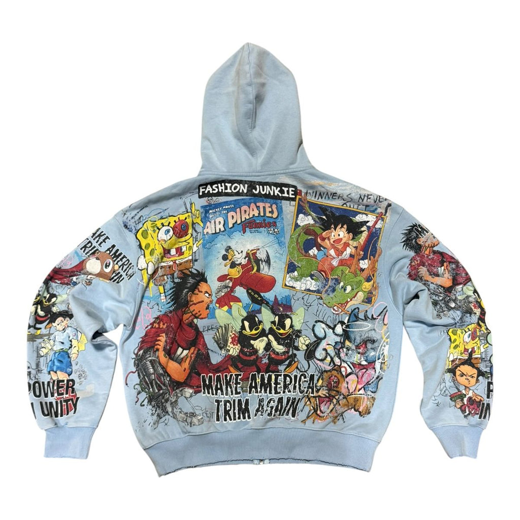 Syndicate Unity Zip Up 2.0 Hoodie - Blue