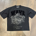 Mr.Wave District Gotham Oversized Shirt - Black
