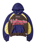 Vale More Athletic Dept Hoodie - Navy/Brown