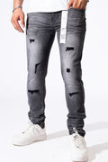 DZTR Premium Distressed Jeans 254 - Grey