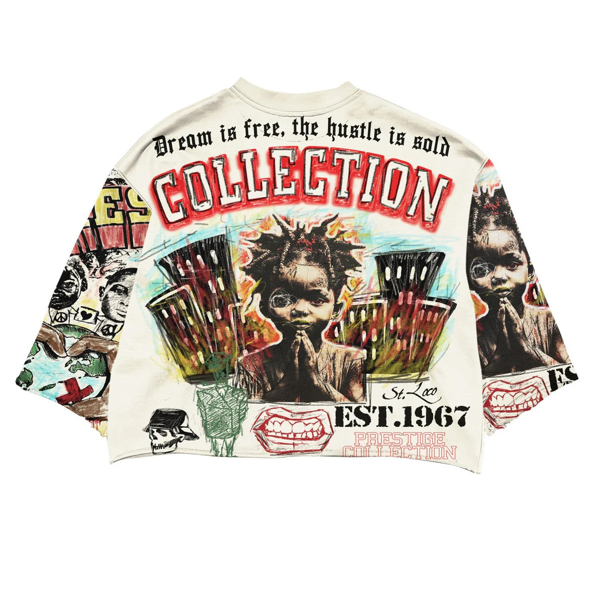 Prestige Dream Collection Graphic Shirt - Cream