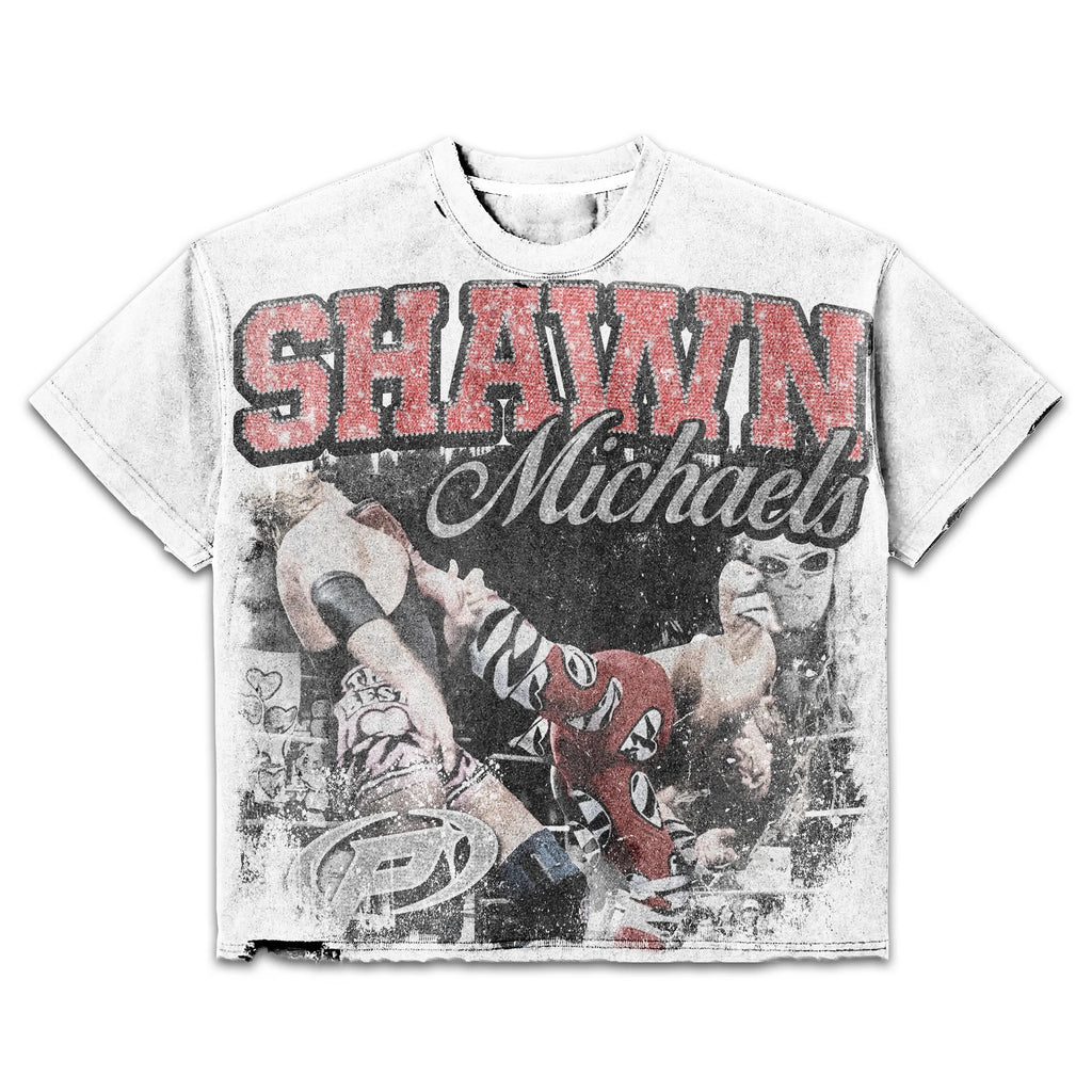 Prestige Shawn Michaels Graphic Shirt - White