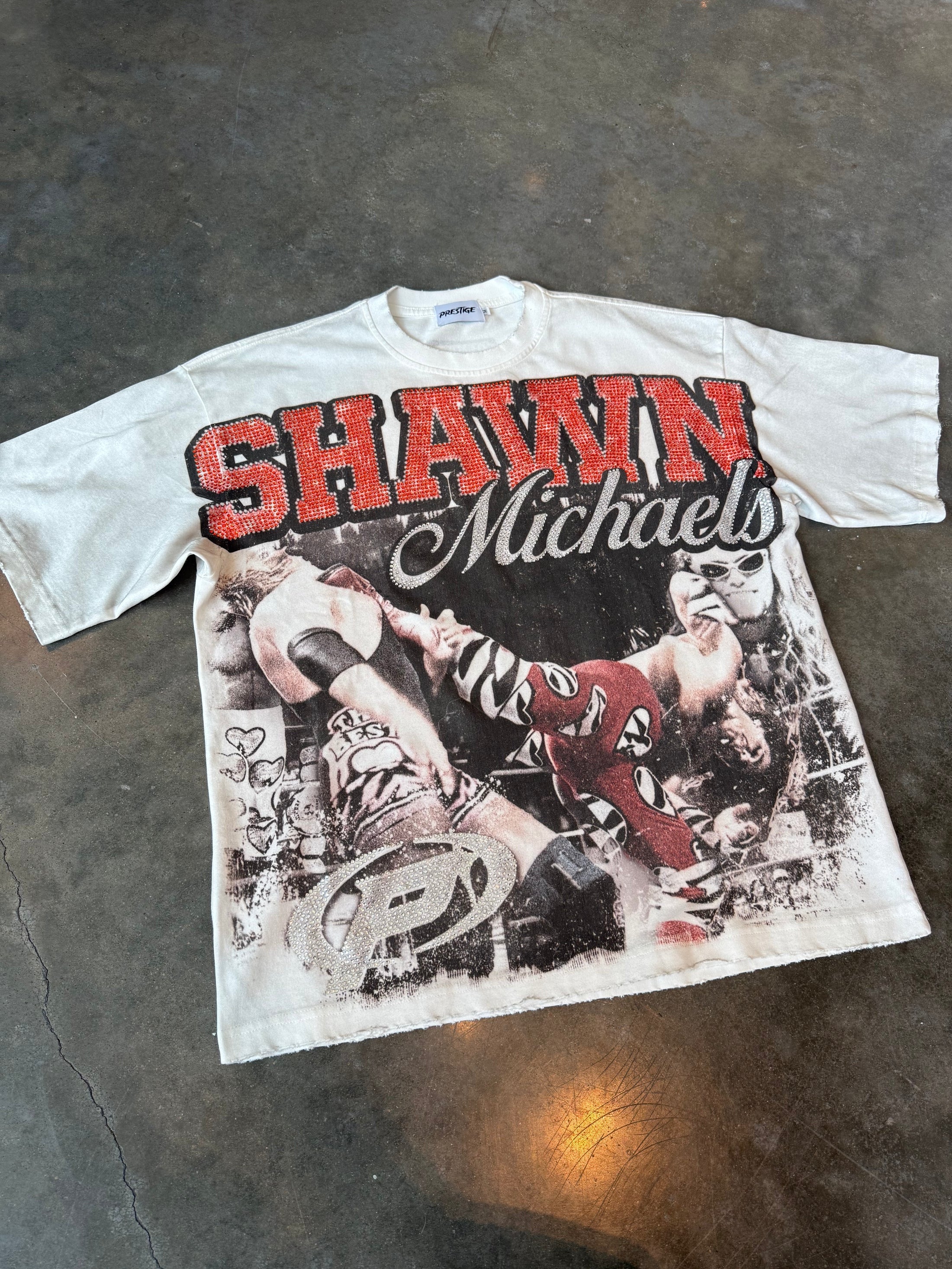 Prestige Shawn Michaels Graphic Shirt - White