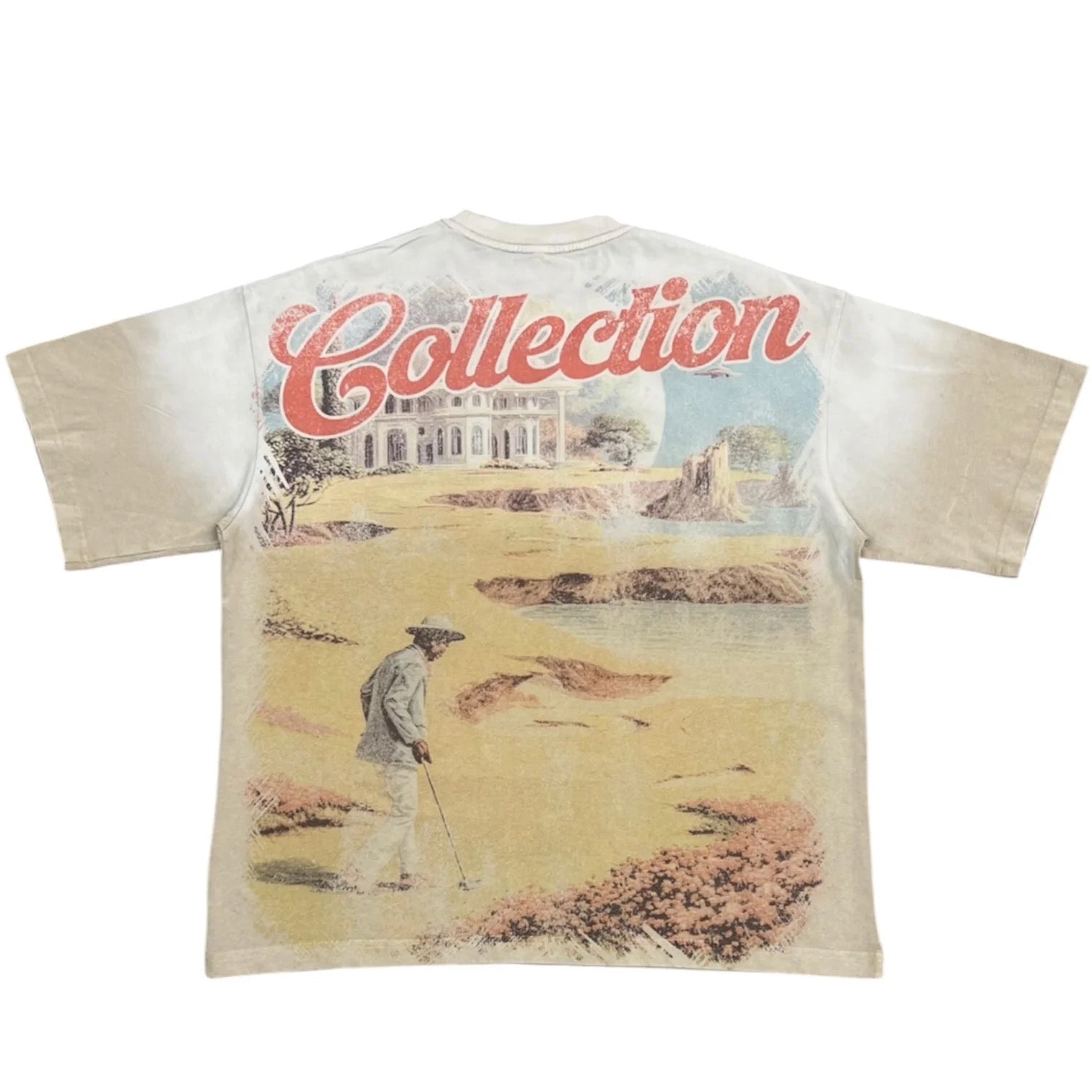 Prestige Collection Graphic Shit - Cream