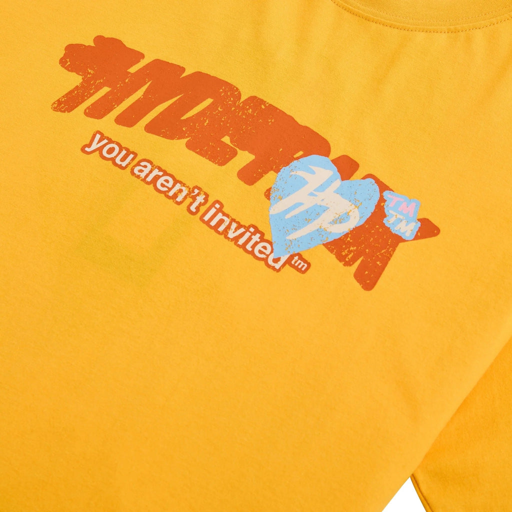 Hyde Park "You Aren't Invited" Shirt - Yellow