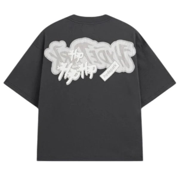 Hyde Park Logo Oversized Shirt - Black