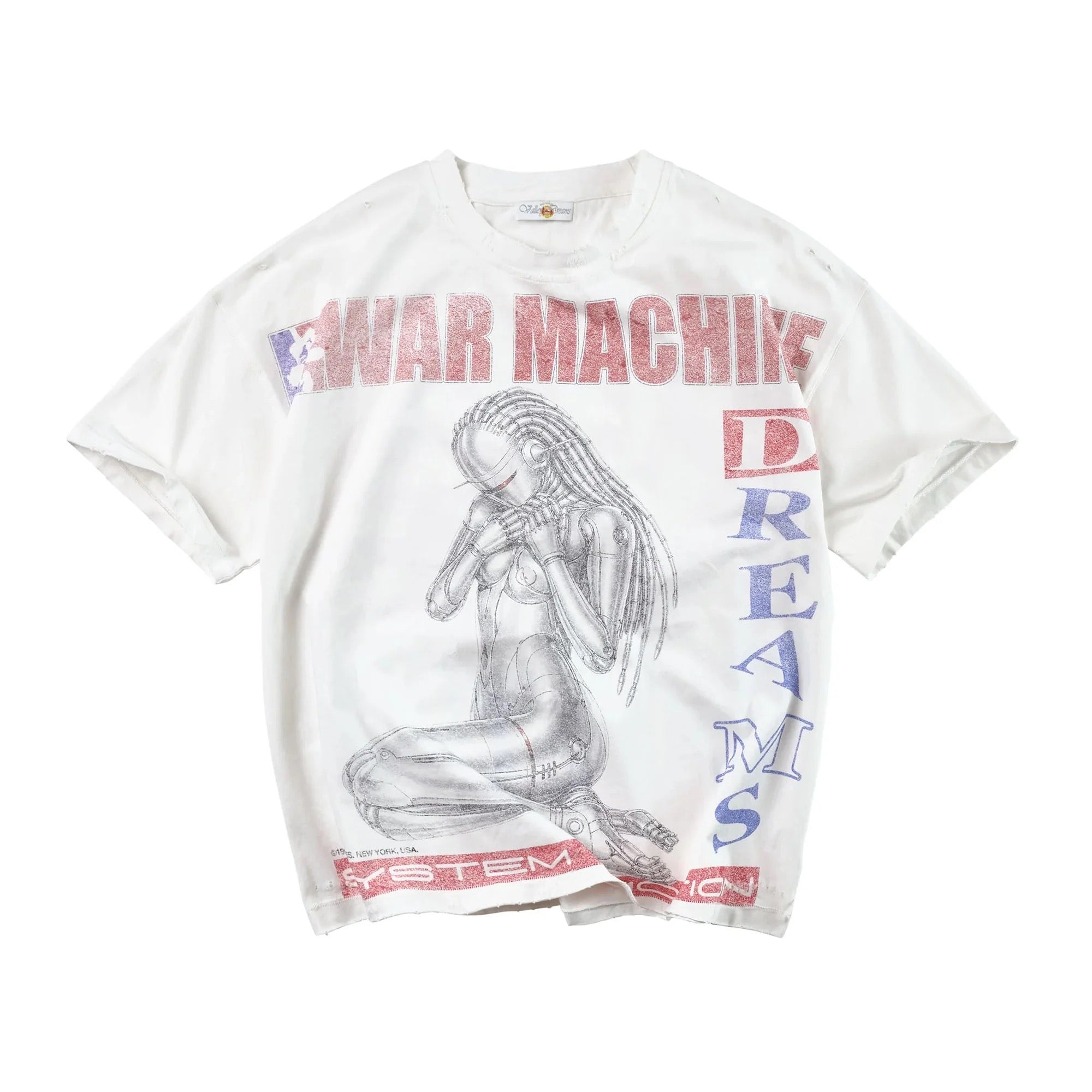 VALE DREAMS War Machine Shirt - White