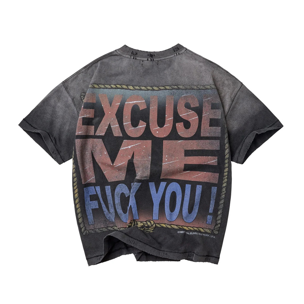 VALE DREAMS "Excuse Me F*ck You" Shirt - Black