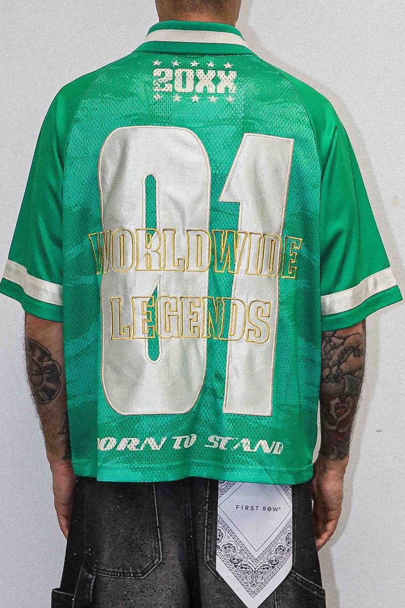 First Row LEGACY FORCE SHORT SLV SPORTS JERSEY