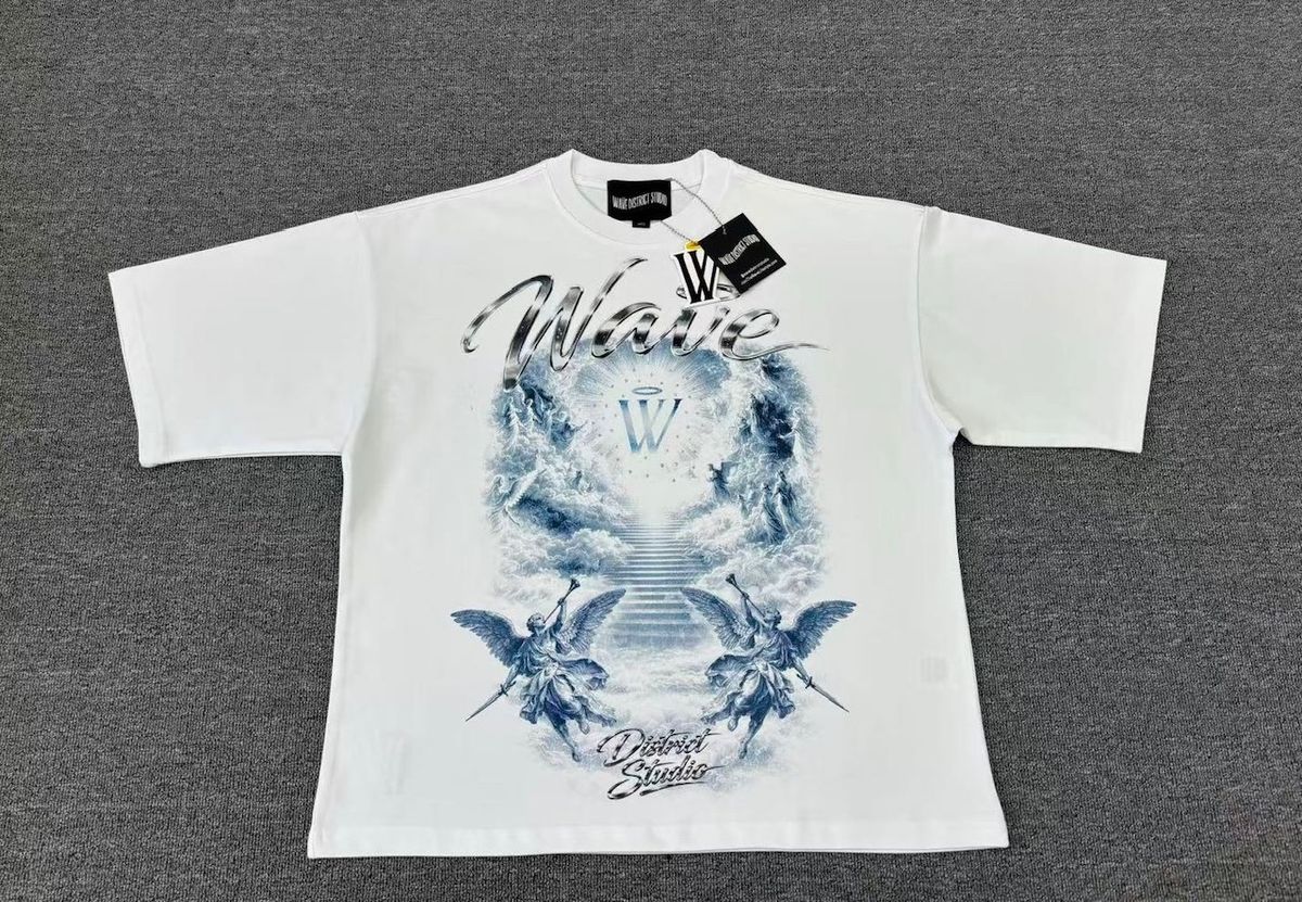 Mr.Wave District Glory Oversized Shirt - White