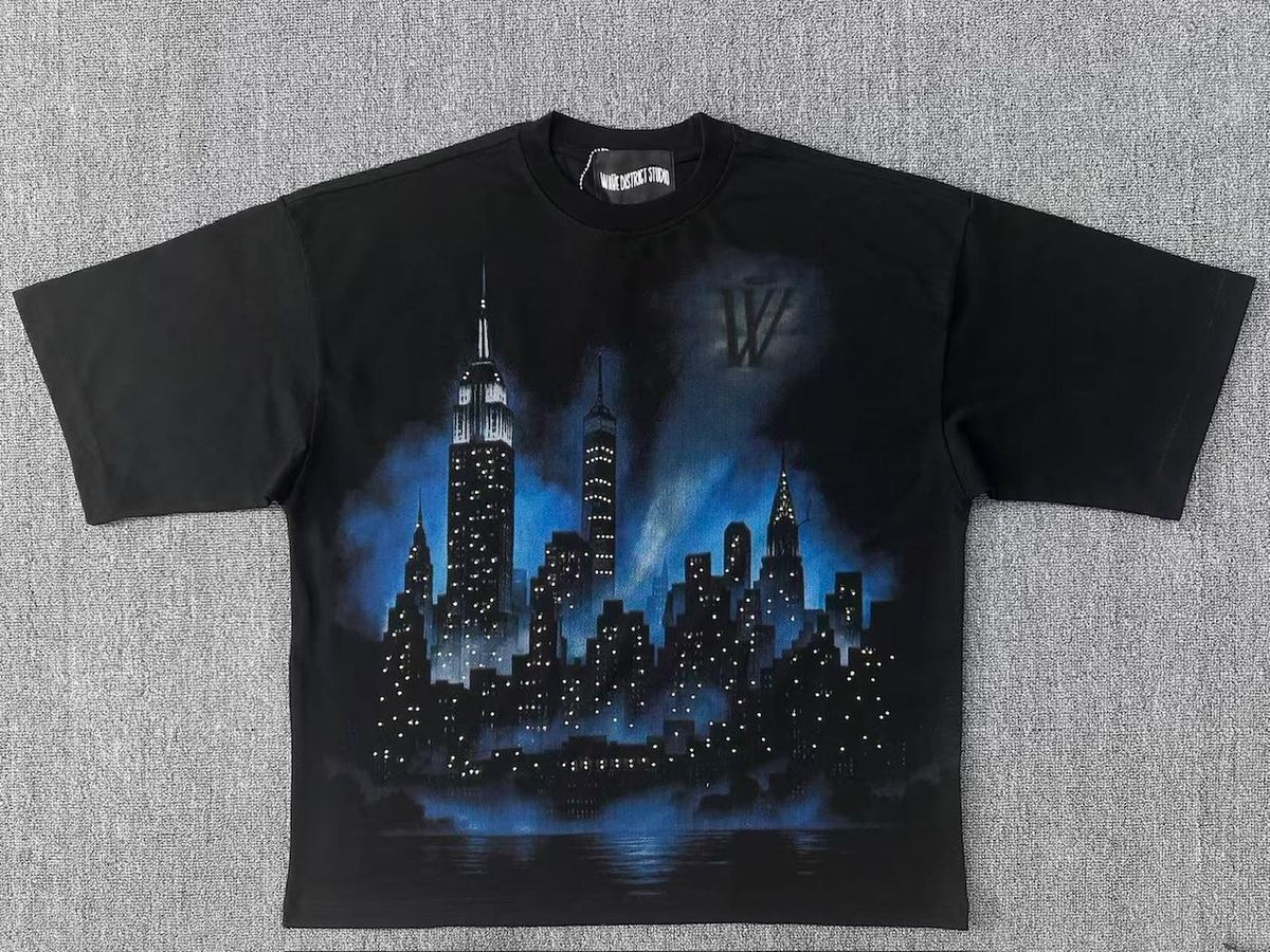 Mr.Wave District Gotham Oversized Shirt - Black