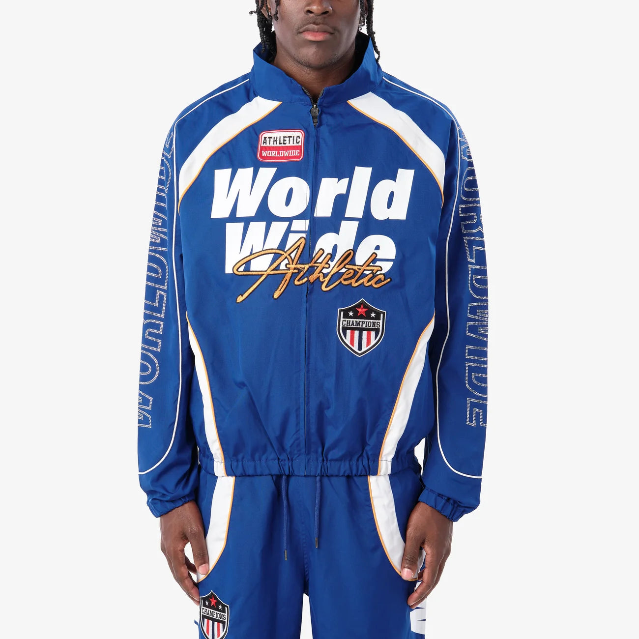 Copper Rivet Nylon Worldwide Set - Royal Blue