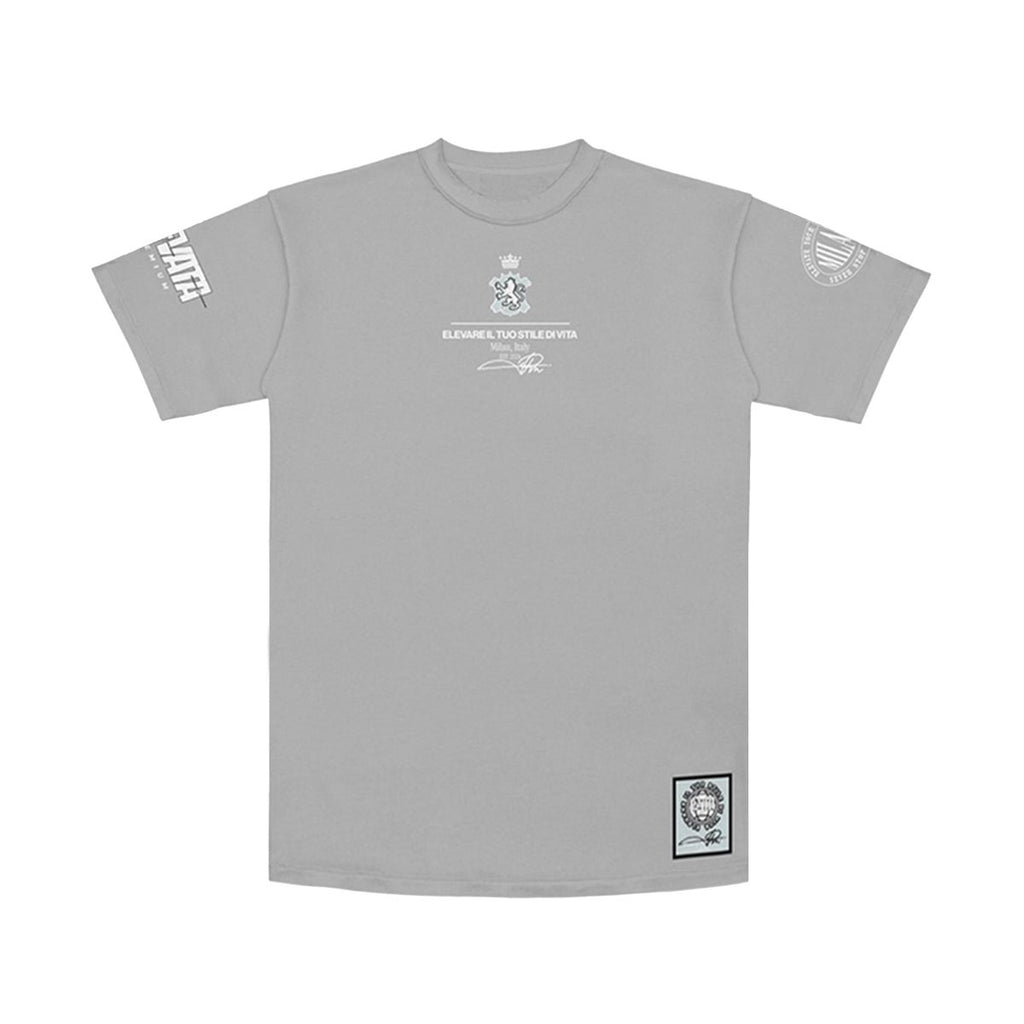 Premium Milano Royal Bloodline Crew Neck Shirt Grey