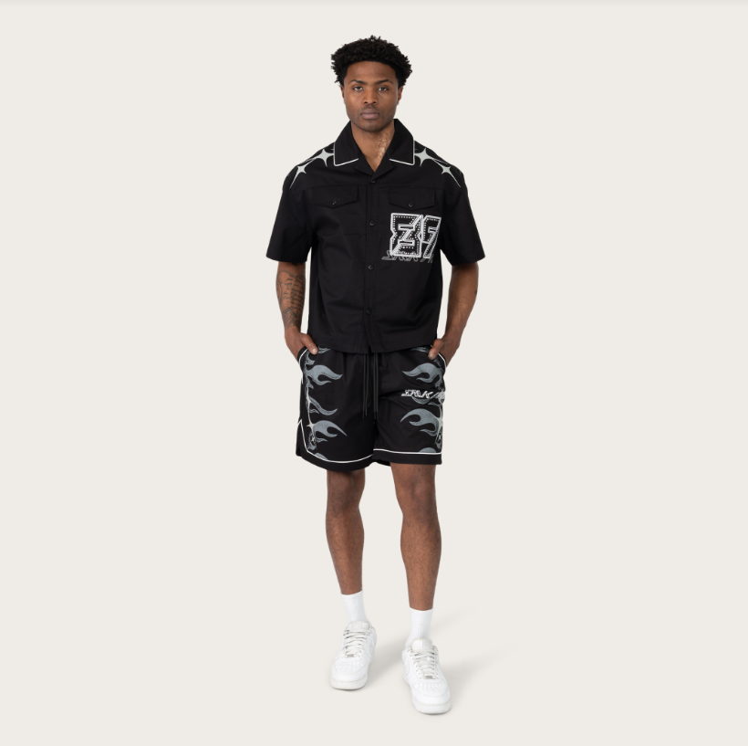 Smoke Rise Black SUPER SONIC WOVEN Set