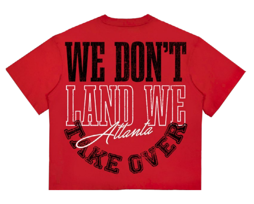 Roku Studio TAKE OVER ATL RELAXED LOOSE FIT Shirt - Red