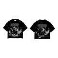 Shattered Hearts Black CLOUDY DAYS Shirt