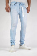 DZTR Light Wash Skinny Jeans - Ice Blue