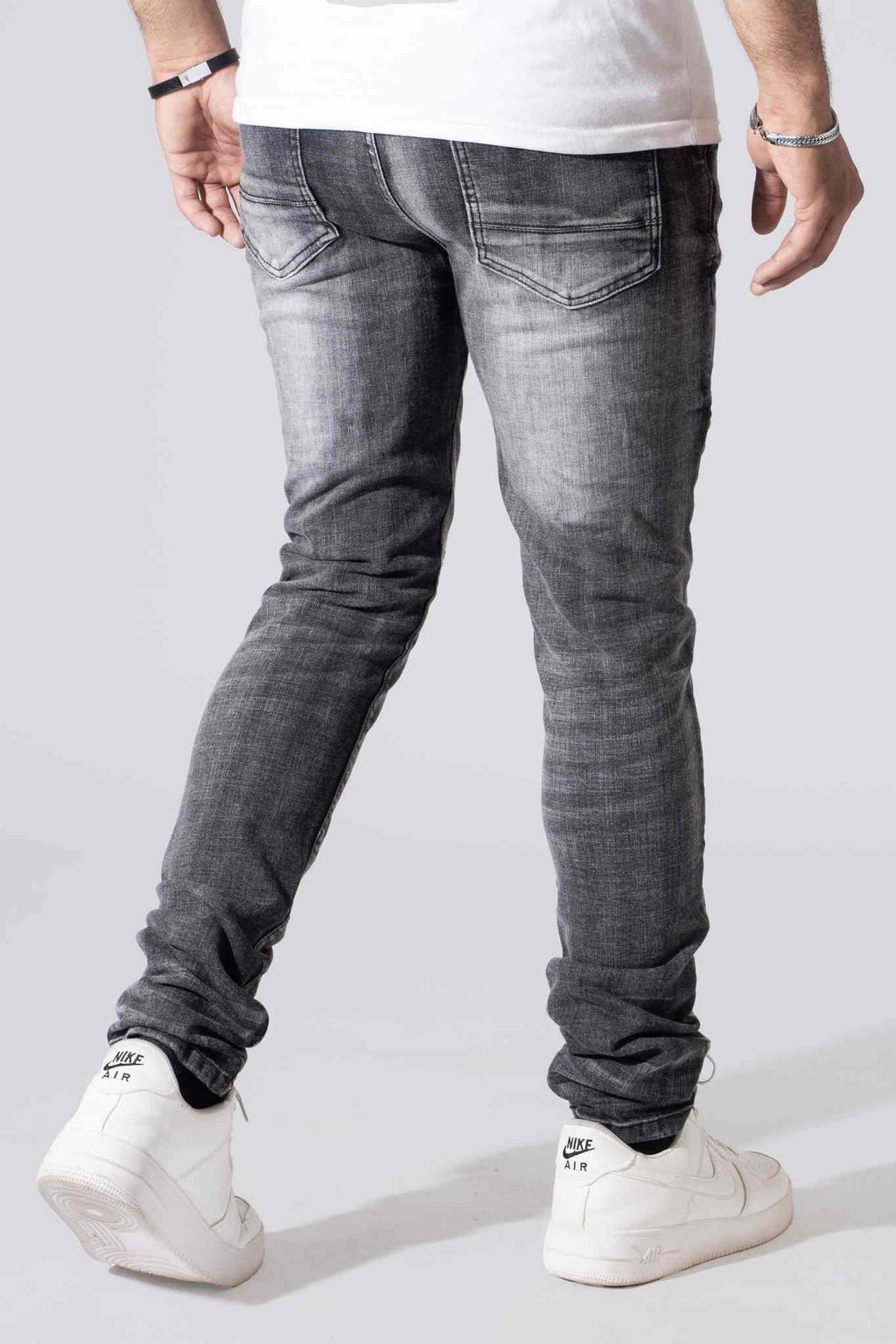 DZTR Premium Slim Fit Jeans - Smooth Black
