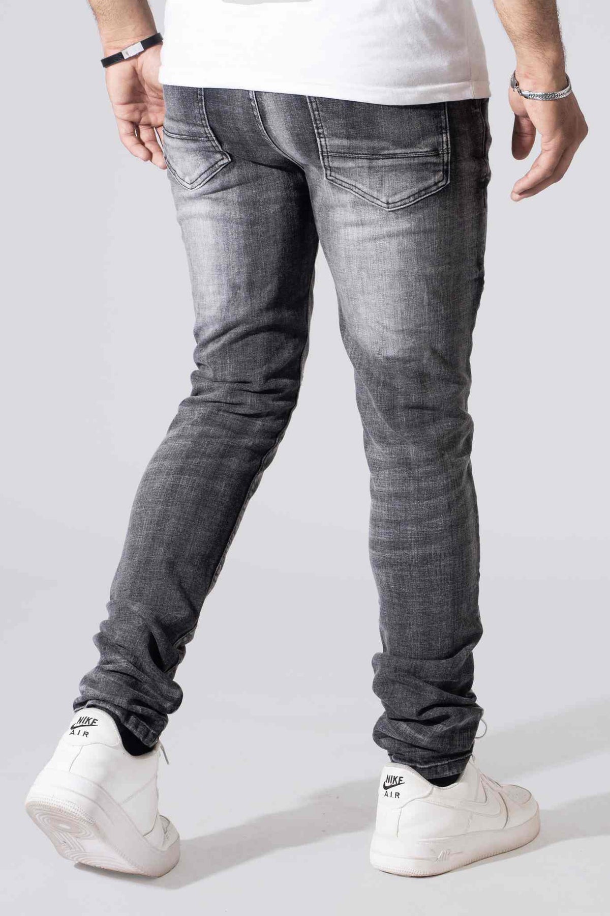 DZTR Premium Slim Fit Jeans - Smooth Black