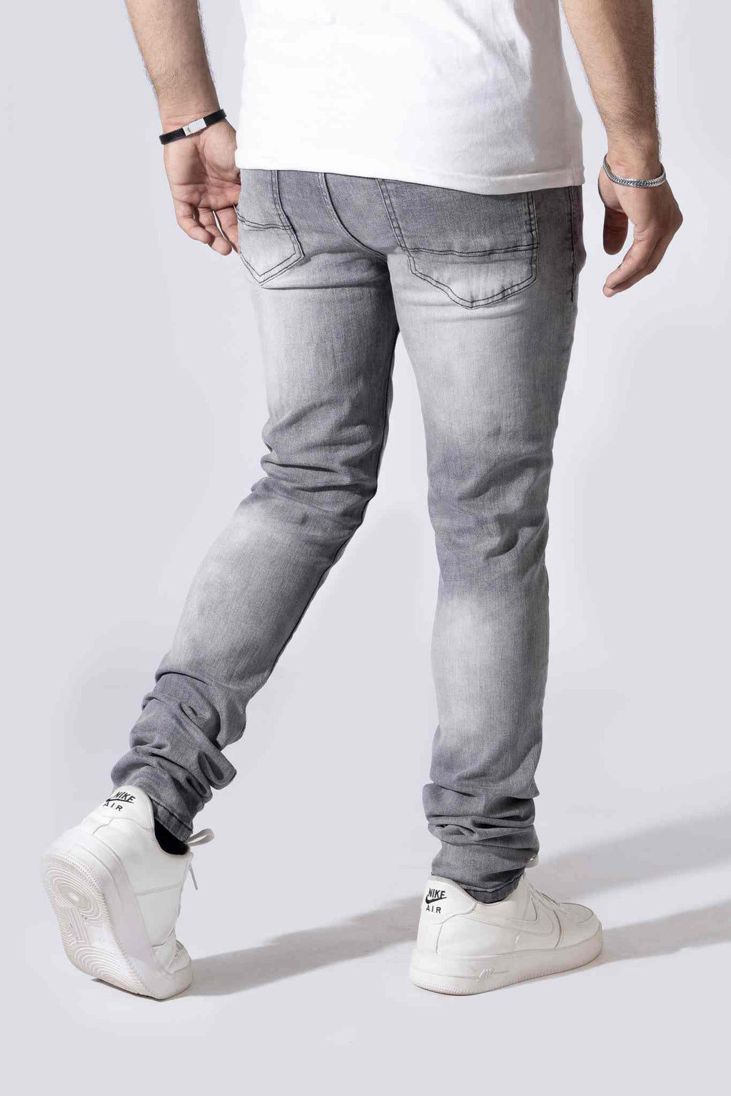 DZTR Premium Washed Jeans - Grey