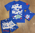 HIGHLY Undrtd Above The Stars Short Set - Blue