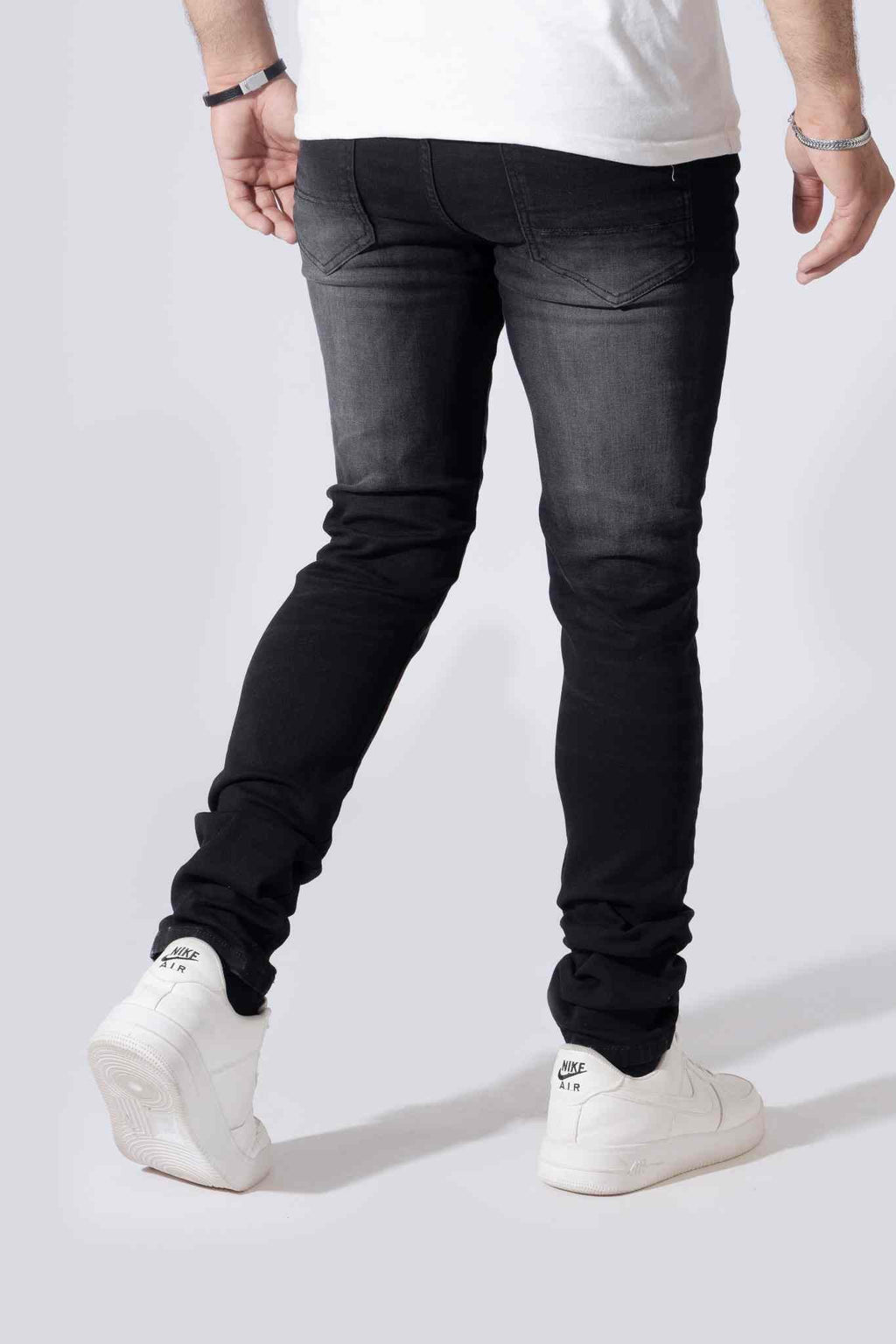 DZTR Premium Distressed Jeans - Black