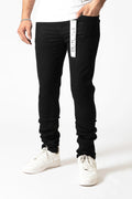 DZTR Premium Solid Jeans - Black