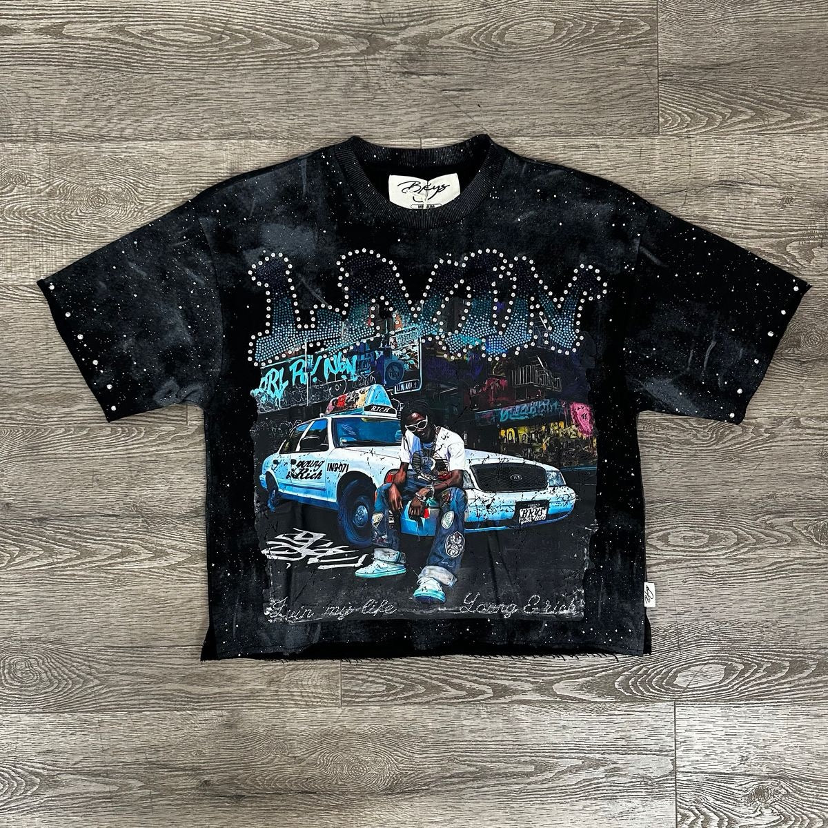 BKYS Livin' My Life Graphic shirt - Black